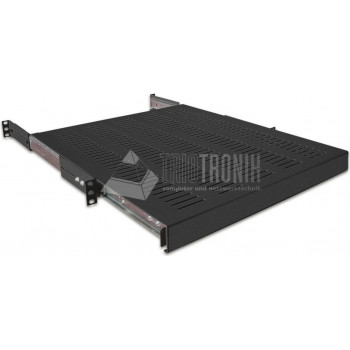 Wirewin SHELF PO 800 BL ripiano estraibile 19″ 1U, fino a 35 kg, nero
