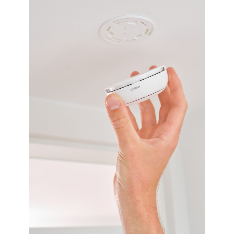 Osram SMART+ rilevatore di fumo Wi-Fi, bianco