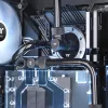 Thermaltake Pacific SF raccordo prolunga da 20 mm (femmina-maschio), nero opaco, CL-W392-CU00MK-A
