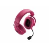 Logitech G PRO X3 LIGHTSPEED cuffie gaming wireless, 2,4 GHz, magenta