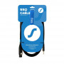 SSQ XLRMi3 cavo audio, XLR femmina – Jack stereo 3,5 mm, 3 m