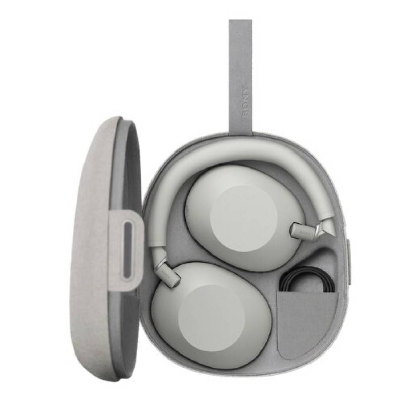 Sony WH-1000XM6 cuffie wireless con cancellazione del rumore, Bluetooth, argento platino, confezione danneggiata