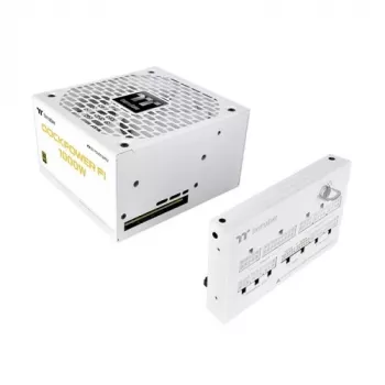 Thermaltake Dockpower FI 1000W alimentatore per PC, 80 PLUS Gold, bianco