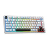 ONIKUMA MT501 tastiera da gaming, 75%, bianca