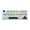 ONIKUMA MT501 tastiera da gaming, 75%, bianca