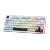 ONIKUMA MT501 tastiera da gaming, 75%, bianca