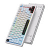 ONIKUMA MT501 tastiera da gaming, 75%, bianca