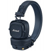 Marshall Major V cuffie wireless, Bluetooth 5.3, Midnight Blue