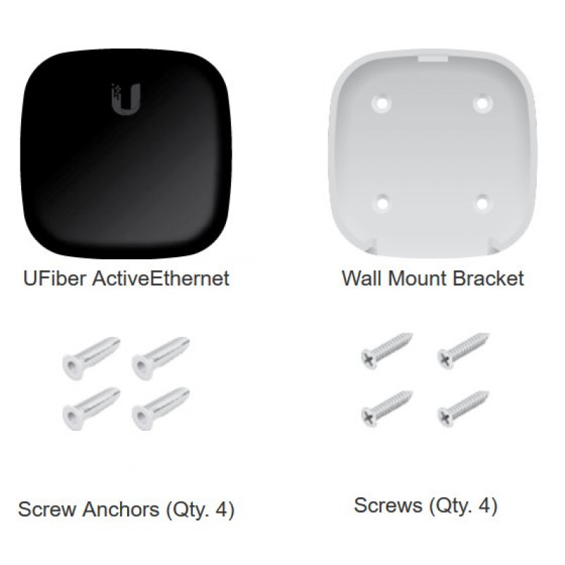 Ubiquiti UF-AE UFiber convertitore di supporti, 1x SFP, 1x RJ45 1000 Mbps
