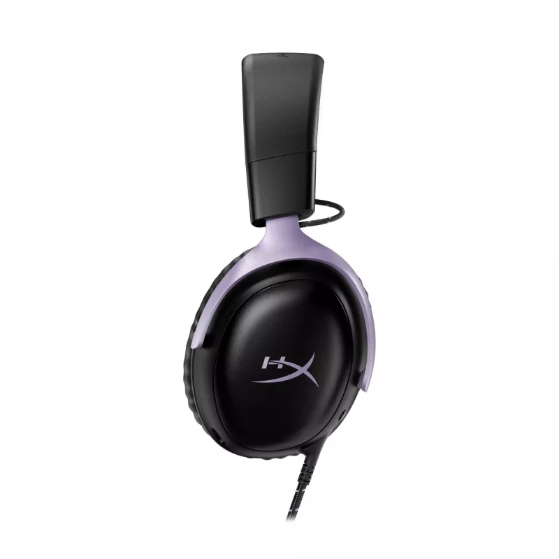 HyperX Cloud III cuffie da gioco, nero/lavanda