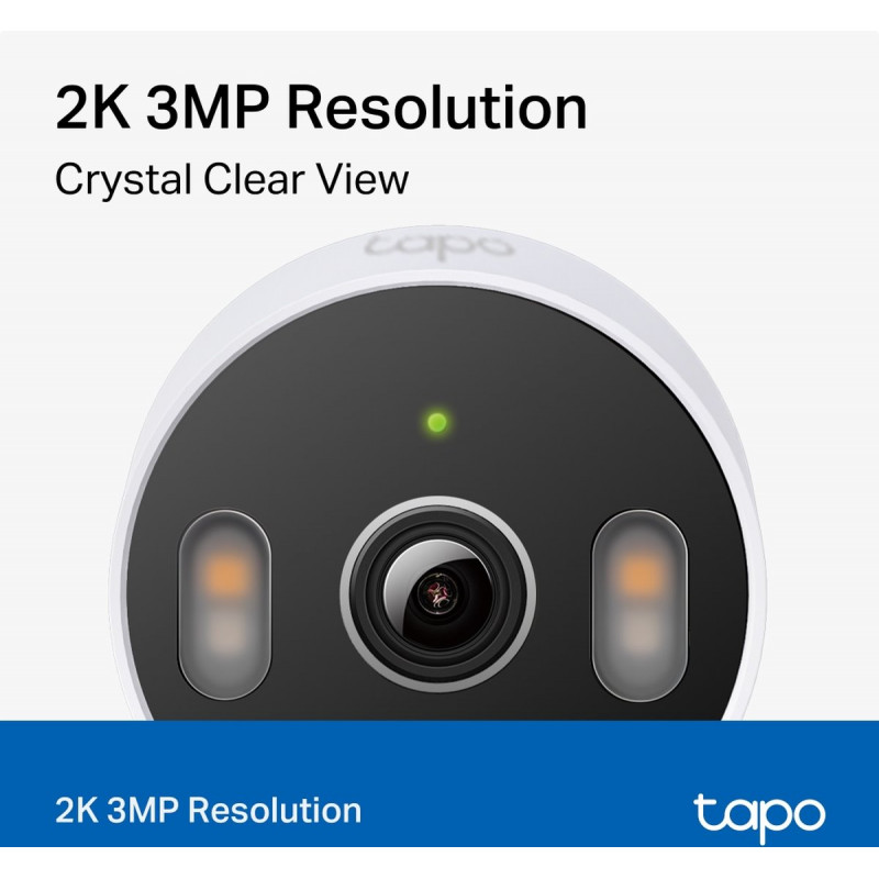TP-Link Tapo C113 telecamera di sicurezza Wi-Fi, per interni ed esterni, 3 MP
