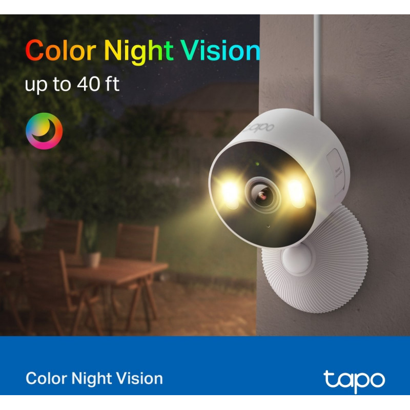 TP-Link Tapo C113 telecamera di sicurezza Wi-Fi, per interni ed esterni, 3 MP