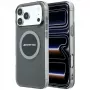Custodia Mercedes AMG00120 AMG IML Transparent Bicolor Block MagSafe per iPhone 18 Pro Max / 17 Pro Max, nera/grigia