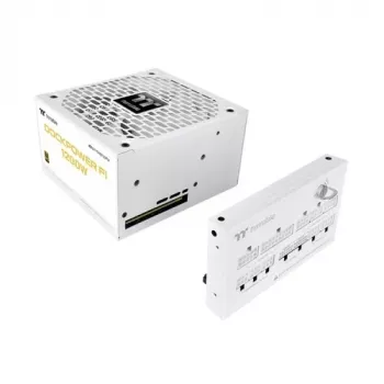 Thermaltake TT Dockpower FI 1200W Snow alimentatore, 1200 W, 80 PLUS Gold, modulare, bianco