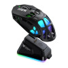 Onikuma DM09 mouse wireless da gioco, nero