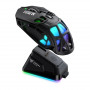 Onikuma DM09 mouse wireless da gioco, nero