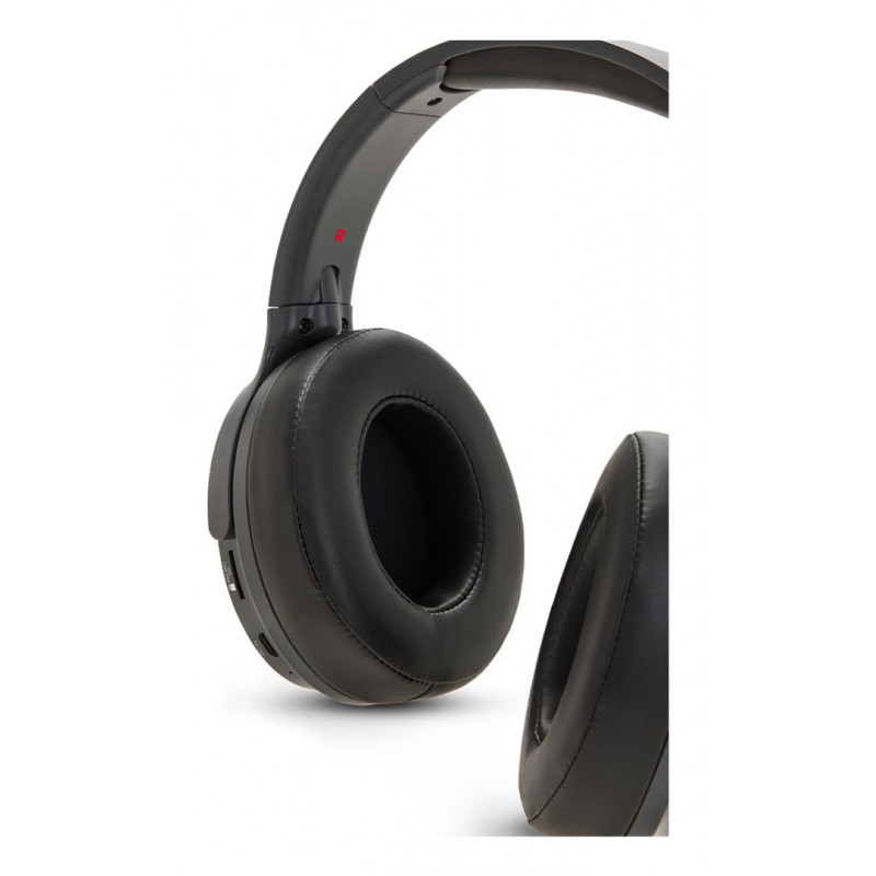 Aiwa HST-250BT cuffie wireless, grigie, con microfono, 3,5 mm, Bluetooth 5.0