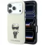 Custodia Karl Lagerfeld Smooth Ikonik Sketch MagSafe per iPhone 18 Pro Max / 17 Pro Max, beige