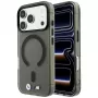 BMW BMW001309 M IML Frosted Metal Logo & Trims MagSafe custodia per iPhone 18 Pro / 17 Pro, nera