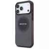 Mercedes AMG00130 AMG IML Transparent Bicolor Block MagSafe custodia per iPhone 18 Pro Max / 17 Pro Max, nera/bordeaux