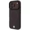 BMW Sign Frosted IML & Metal Logo MagSafe custodia per iPhone 18 Pro Max / 17 Pro Max, bordeaux