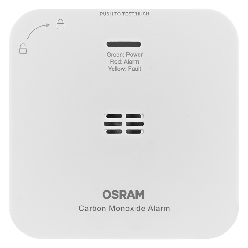 Osram SMART+ WiFi rilevatore di monossido di carbonio (CO), bianco