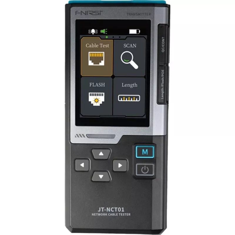 Joy-it NCT01 tester per cavi di rete, 200+ m, multifunzione, NCV, localizzazione, test PoE
