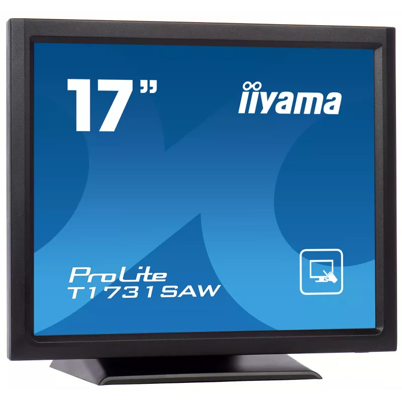 iiyama ProLite T1731SAW-B1 monitor touchscreen, 43,2 cm (17 pollici), 1280x1024, nero