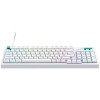 Logitech G316 X 75 tastiera gaming meccanica, tattile, bianca, US International
