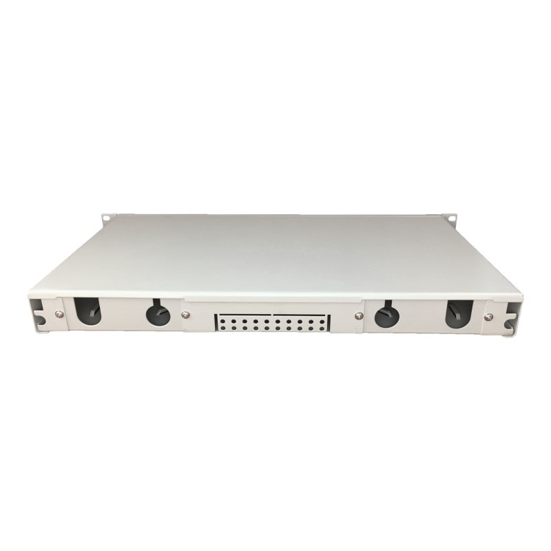 Alantec FOP-1U-12SCD-S pannello di distribuzione in fibra ottica 12xSC duplex da 19 pollici 1U, estraibile, con pannello frontale e accessori di montaggio