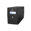 Alantec AP-BK800-02 gruppo di continuità UPS 800VA/480W, Tower, LCD, 2× CEE 7/3, USB, VRLA 1×9Ah