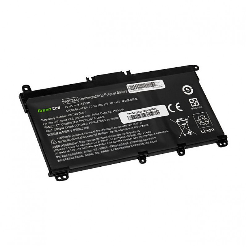 Green Cell GC-HP190 batteria per notebook HP, 11,4 V, 4150 mAh