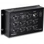 TRENDnet TI-XPG102 switch industriale, EN50155, M12, Gigabit PoE+, ferroviario, 10 porte
