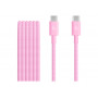 Apple cavo intrecciato da USB-C a USB-C, 1,5 m, rosa