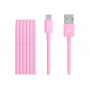 Apple cavo intrecciato da USB-A a USB-C, 1,5 m, rosa