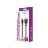 Setty cavo USB-A – USB-C, 1 m, 3 A, nero