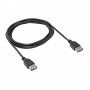 Akyga AK-USB-06 cavo USB 2.0, USB-A (femmina) / USB-A (femmina), 1,8 m, nero