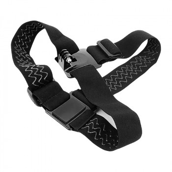 SJCAM fascia per casco e testa per fotocamera, nera