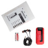AIWA R-22RD radio tascabile con cuffie, rossa