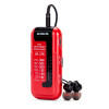 AIWA R-22RD radio tascabile con cuffie, rossa