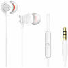 AIWA ESTM-50WT auricolari stereo in-ear con microfono, bianchi