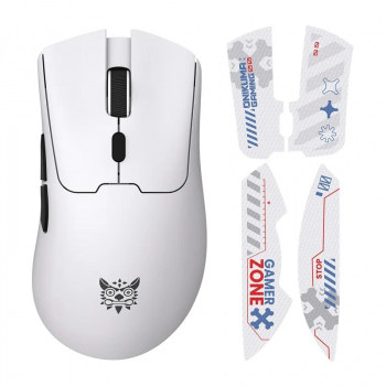 ONIKUMA DM01 mouse da gioco senza fili, bianco