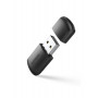 Adattatore di rete USB esterno Ugreen dual band, WiFi 11ac AC650, nero (CM448)
