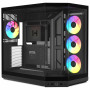 HYTE Y50 Pitch Black case per computer, vetro temperato x 3