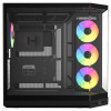 HYTE Y50 Pitch Black case per computer, vetro temperato x 3