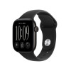 Apple Watch Series 12 GPS + Cellular 42 mm smartwatch, cassa in alluminio nero, cinturino sport nero, M/L, MJG14ZR/A