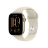 Apple Watch Series 12 GPS + Cellular 42 mm smartwatch, cassa in alluminio oro chiaro, cinturino sport sabbia, M/L, MJG34ZR/A