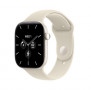 Apple Watch Series 12 GPS + Cellular 42 mm, cassa in ceramica bianco perla, cinturino sport sabbia, M/L