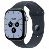 Apple Watch Series 12 GPS + Cellular 46 mm, cassa in ceramica blu notte, cinturino sport blu navy, M/L