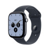 Apple Watch Series 12 GPS + Cellular 46 mm, cassa in ceramica blu notte, cinturino sport blu navy, M/L